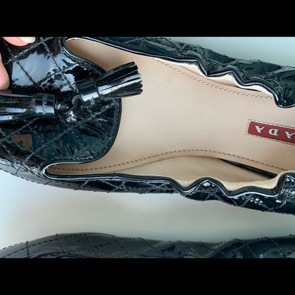PRADA Patented Leather Loafers - 38 - Picture 2 of 5